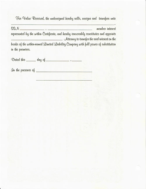 ATLAS Custom Limited Liability Certificates (Interest)