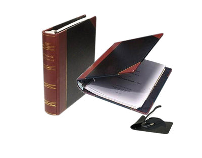 3 Ring 1 1/2" Binder 1/4 Bind Leather Kit Not-for-Profit/Non-Profit