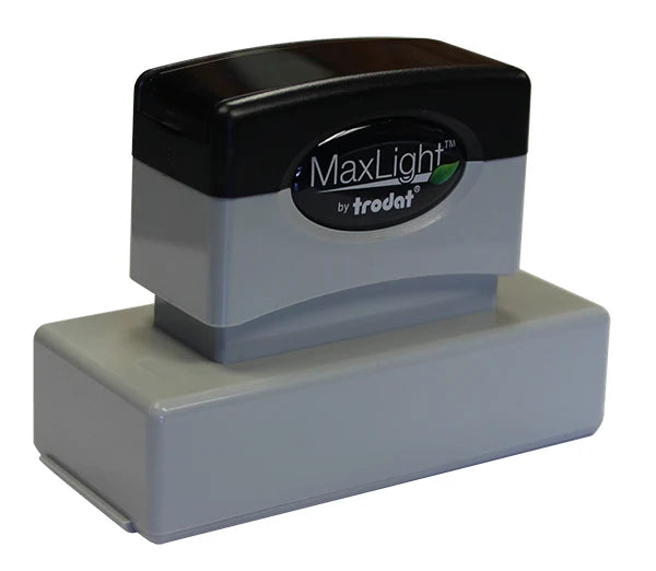 Trodat MaxLight Corporate Pre-Ink Rubber Stamp Rectangular