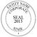 black ink corporate seal in digital format