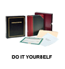 corporate kit combo, blank stock certificate,standard minute book binder