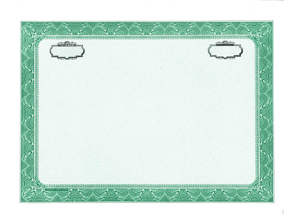 Standard Eagle Certificate