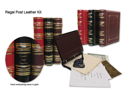 Regal Leather Post Binder Corporate Kit 4 Class