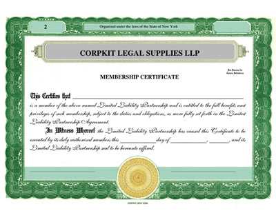 Electronic Digital Partnership Certificates