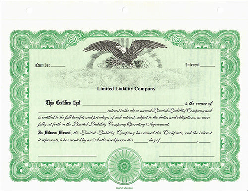 Atlas Eagle CorpKit Standard Wording Certificates