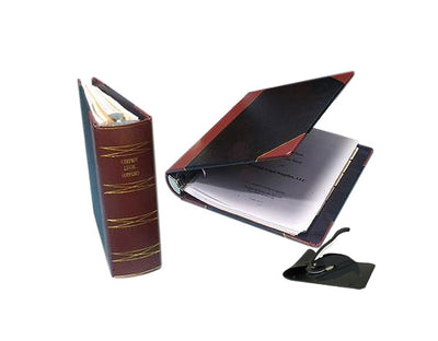 3 Ring 2" Binder 1/4 Bind Leather Kit Not-for-Profit/Non-Profit