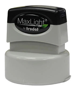 MaxLight Rubber Round Corporate Stamp