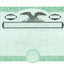 Look-Alike Dwight Jackson Blank Front with Back Wording Certificates