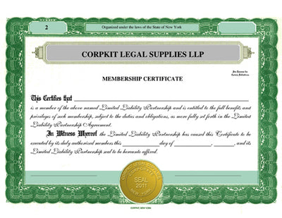 Electronic Digital Partnership Certificates