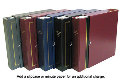 Corpkit 1 1/4" Custom Minute Book