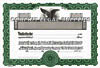  Custom Stock Certificates Goes KG Single Class Corporation