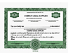 Custom Stock Certificates 3 Class Multi-Class Precise Certificates