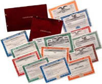 Multiple Class Stock Certificates