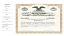 Side Stub 1 stock certificate for nonprofit company