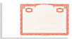 Side Stub Certificates with no wording on the Front or Back SS NW1 with Shares Box