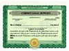  Custom Stock Certificates 2 Class Multi-Class Standard Certificates