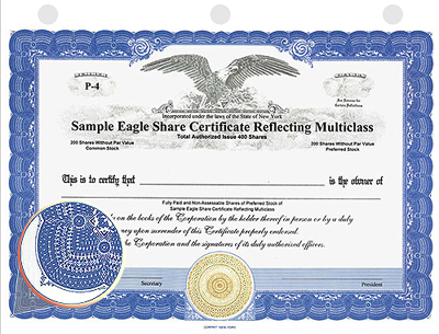 Eagle Certificate