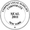 electronic digital company seal image
