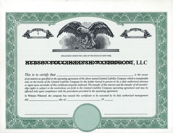 special order certificates, eagle certificates