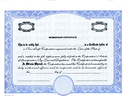Corporate Focus Share Certificate